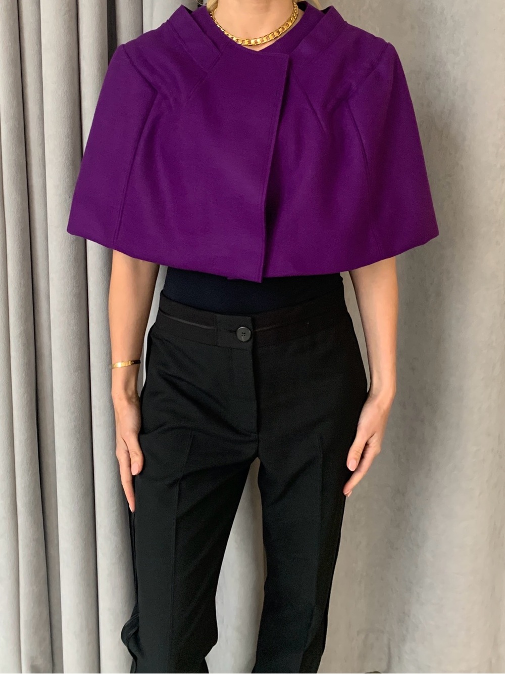 NWT Marni purple cape
